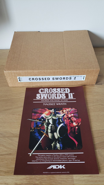 Crossed Sword 2 Perfect Edition MVS 20220510