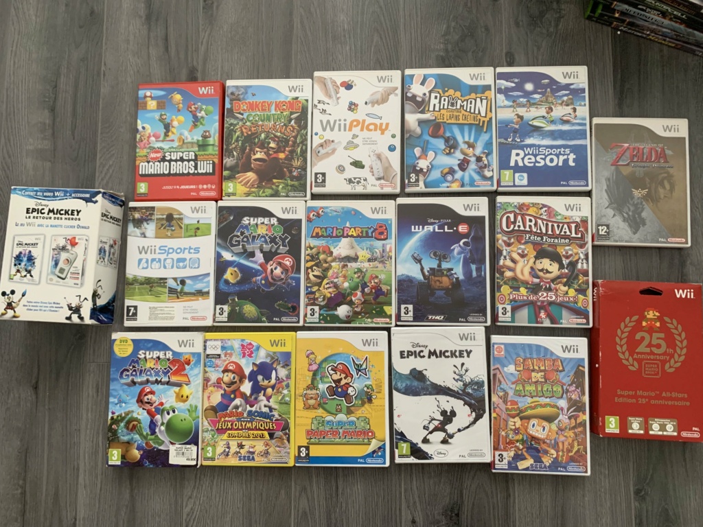 [VDS] Jeux Nintendo WII