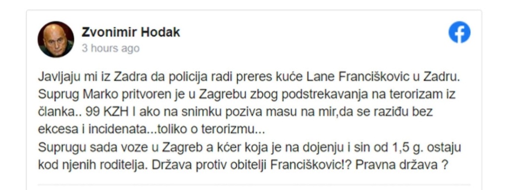 Hrabra policija privela 72godišnjaka jer je pisao Plenkoviću - Page 3 Img_2704
