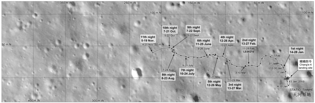 Chang'e 4 - Mission sur la face cachée de la Lune (rover Yutu 2) - Page 14 11028