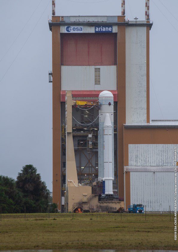 Ariane 5 VA249 (Intelsat 39 + EDRS-C/Hylas-3) - 6.8.2019   2211