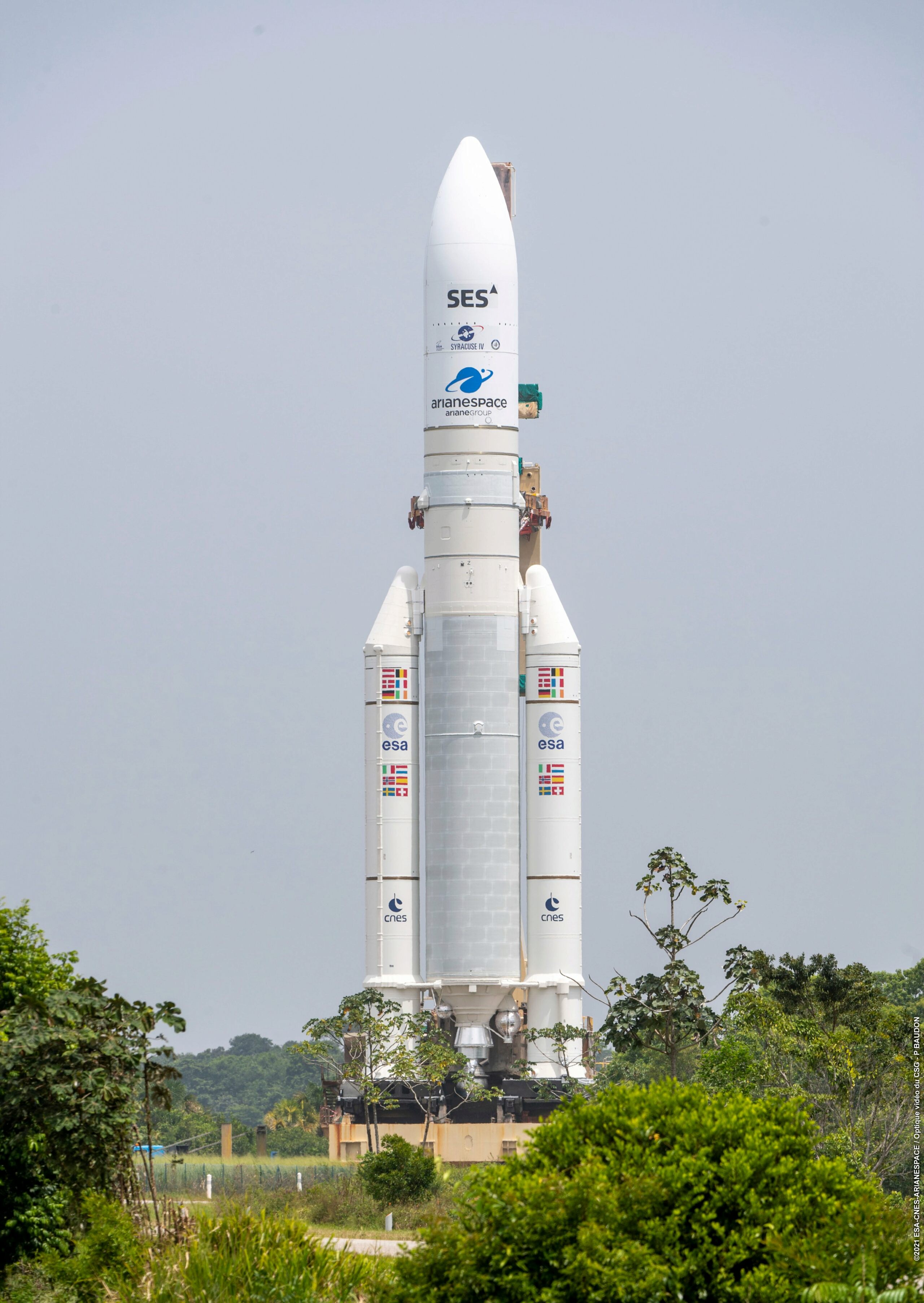 Ariane 5 VA255 (SES 17 & Syracuse 4A) - CSG - 24.10.2021 2546