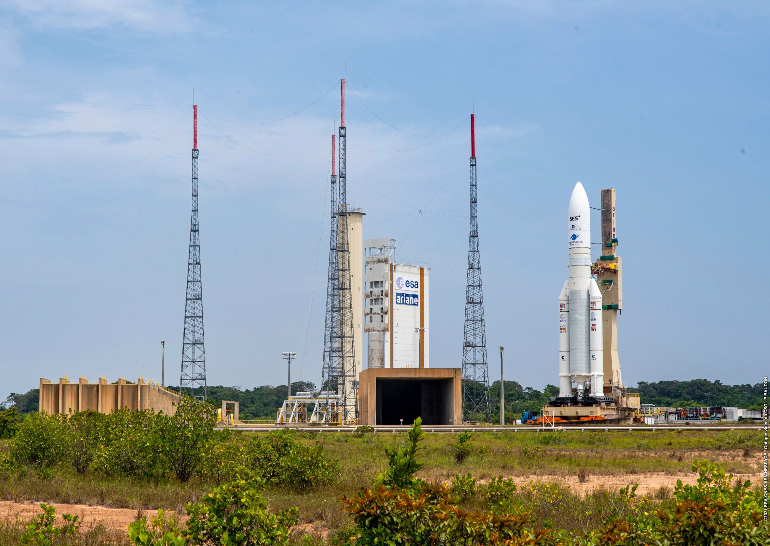 Ariane 5 VA255 (SES 17 & Syracuse 4A) - CSG - 24.10.2021 3265