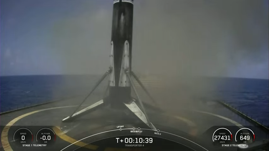 Falcon 9 (Transporter-4) - CCSFS - 1.4.2022 Image133