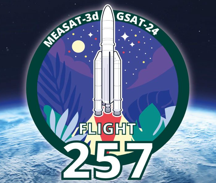 Ariane 5 VA257 (Measat-3D & GSAT-24) - CSG - 22.6.2022 Image218
