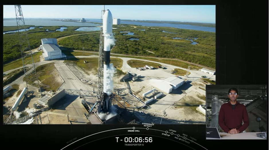 Falcon 9 (Transporter-6) - CCSFS - 3.1.2023 Image542