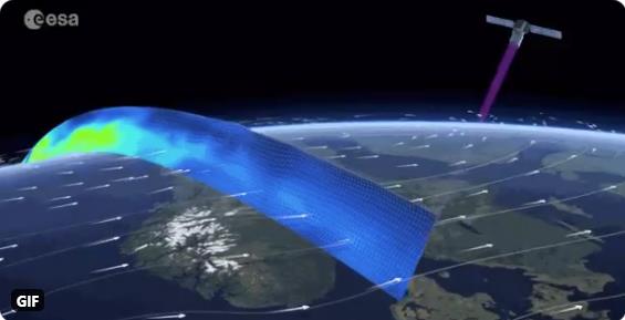 Aeolus - Satellite d'observation de l'atmosphère terrestre Scre1438