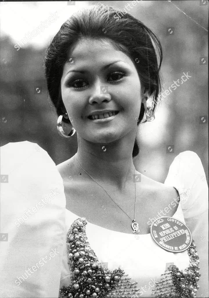 Evangeline Pascual: Philippines World 1973 (MW 73' 1st runner up) Fb_16838