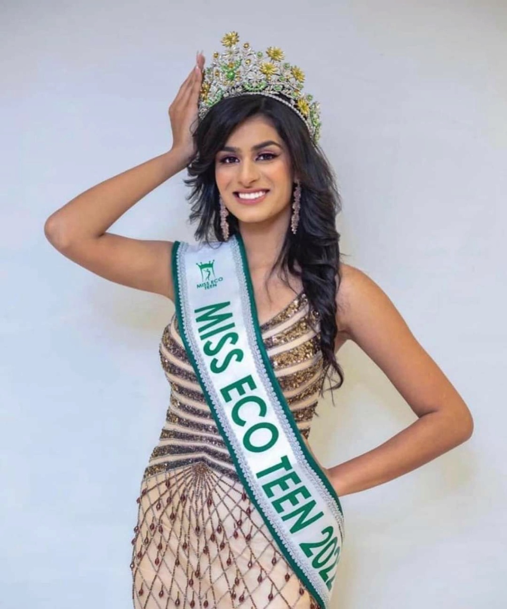 Miss Eco Teen International 2022 is Miss India Cherisha Chanda Fb_25129