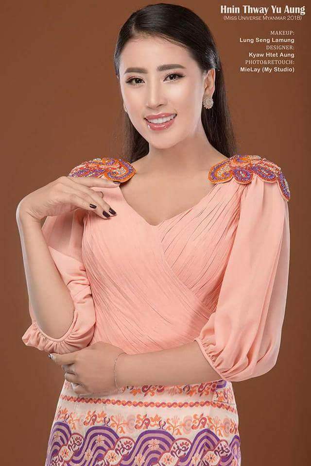 Myanmar - Hnin Thway Yu Aung (MYANMAR UNIVERSE 2018) Fb_im270