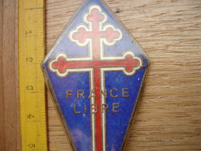 insigne France libre Dsc09551