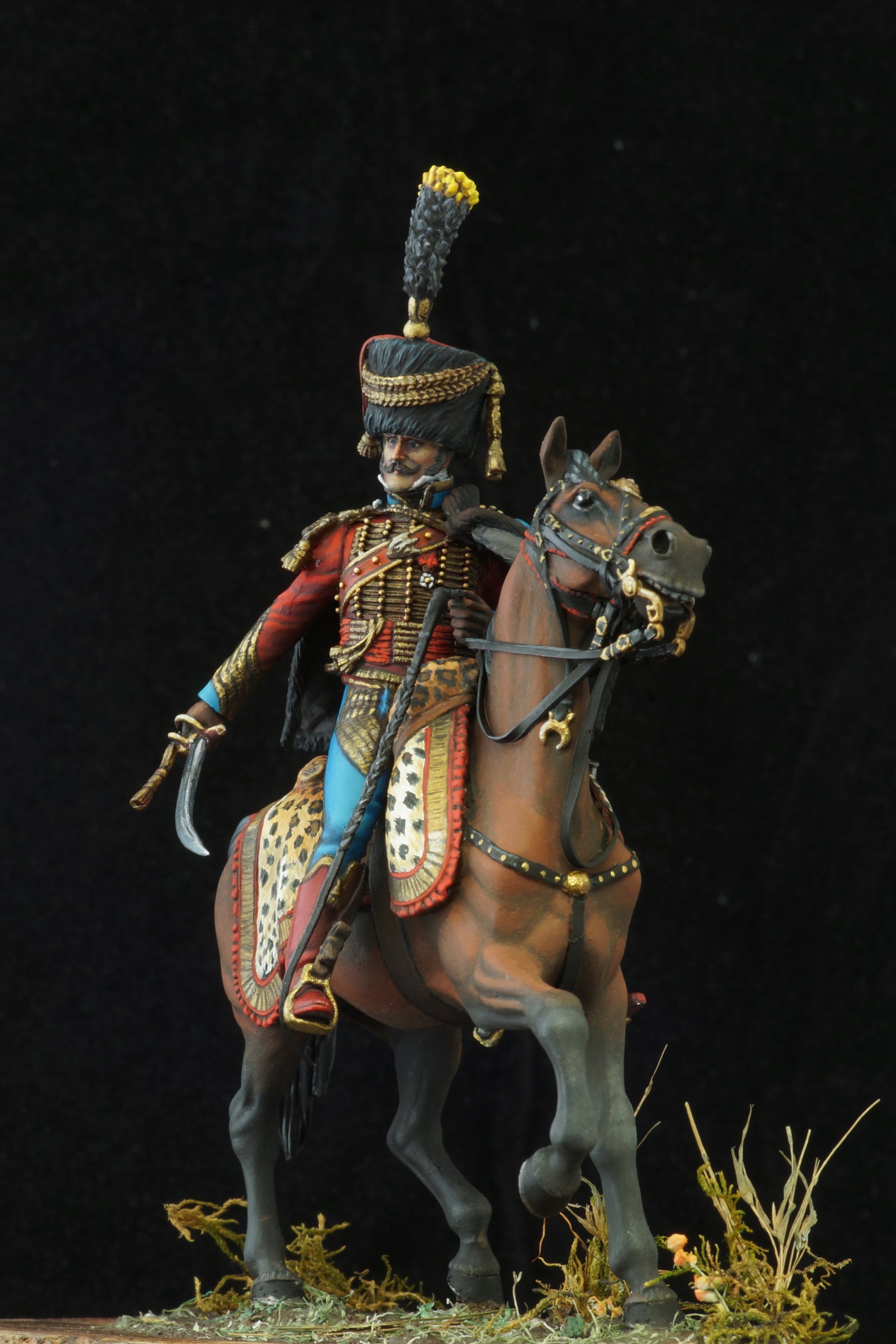 Colonel de hussards 1809, Metal Modeles H_311