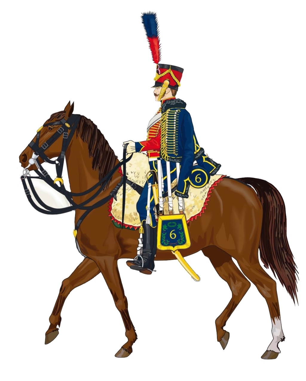 Hussard du 6ème régiment Hussar11