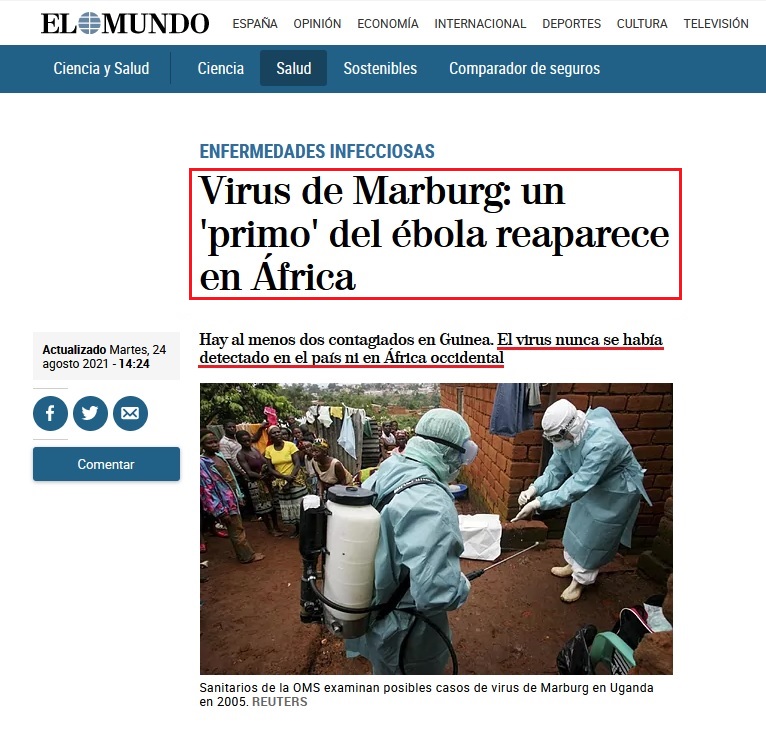 • Gripe aviar, ébola, Marburgo y COVID-19: Colapso en África... Coron444