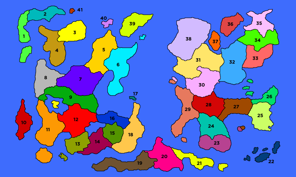 OleTú - [Eurocountry Map] Distribución territorial. Mapa_e10