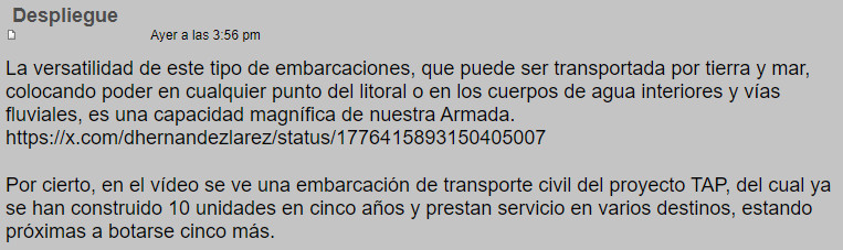 venezuela - Patrulleras y Guardacostas - Página 24 2024-029