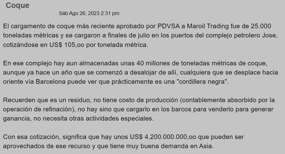 Venezuela - LA DEBACLE DE PDVSA - Página 32 El_coq11