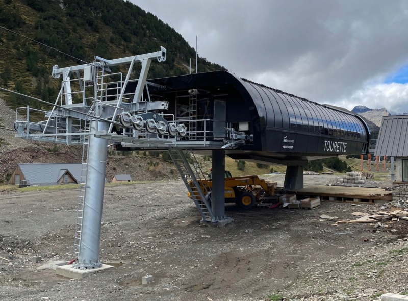 Chantiers St Lary - Télésiège Forêt / Télécabine Espiaube - TSD6 Tourette 31235810