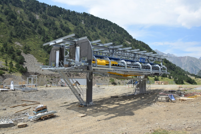 Chantiers St Lary - Télésiège Forêt / Télécabine Espiaube - TSD6 Tourette Dsc_0115