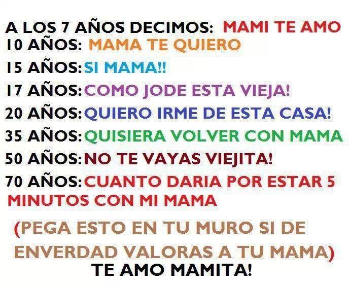 Madre solo hay una en tu vida y no es para siempre, cuidala Una_ma10