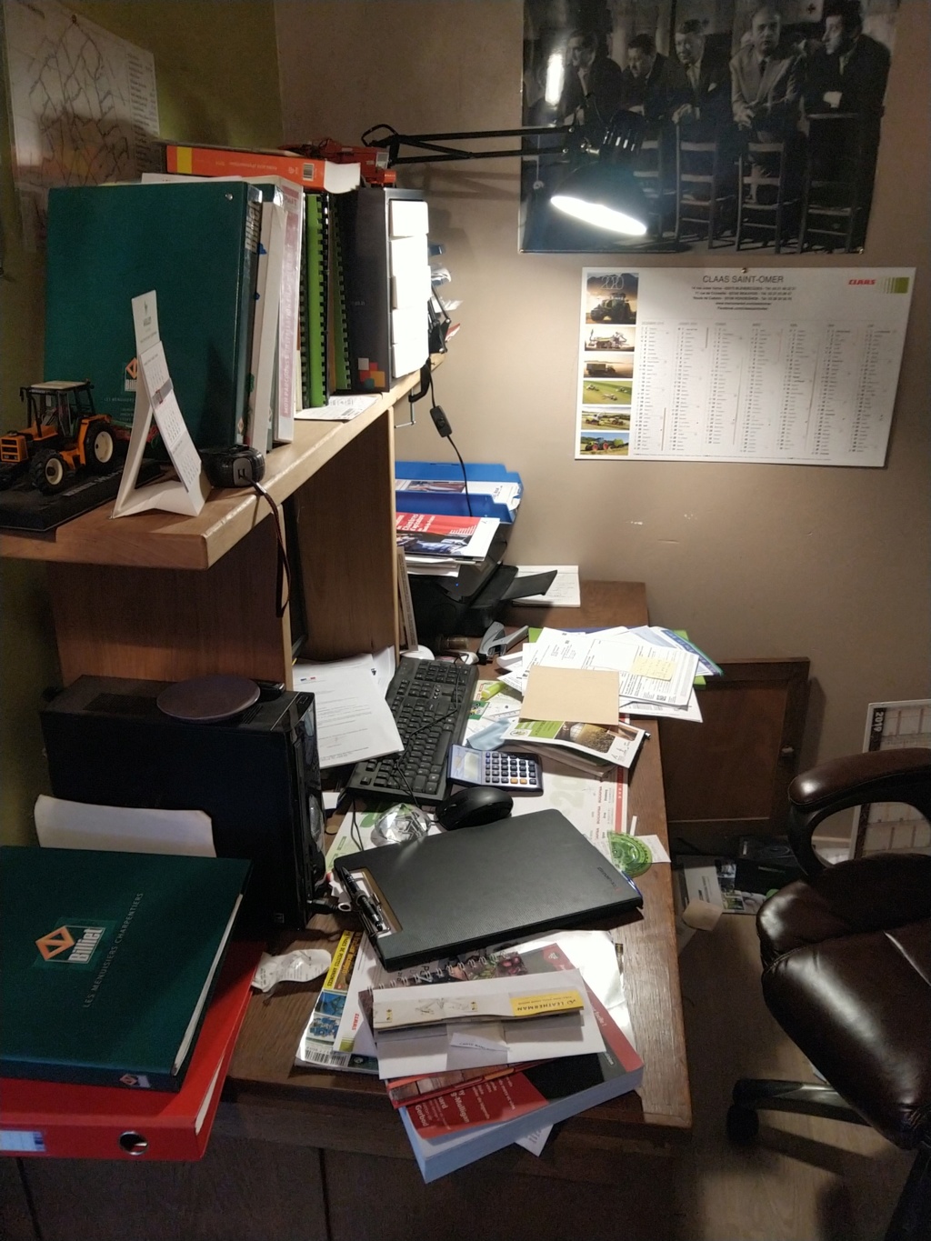 Rangement bureau , comment faire vous ? Img_2126