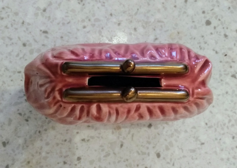 Ceramic purse moneybox Img_2387