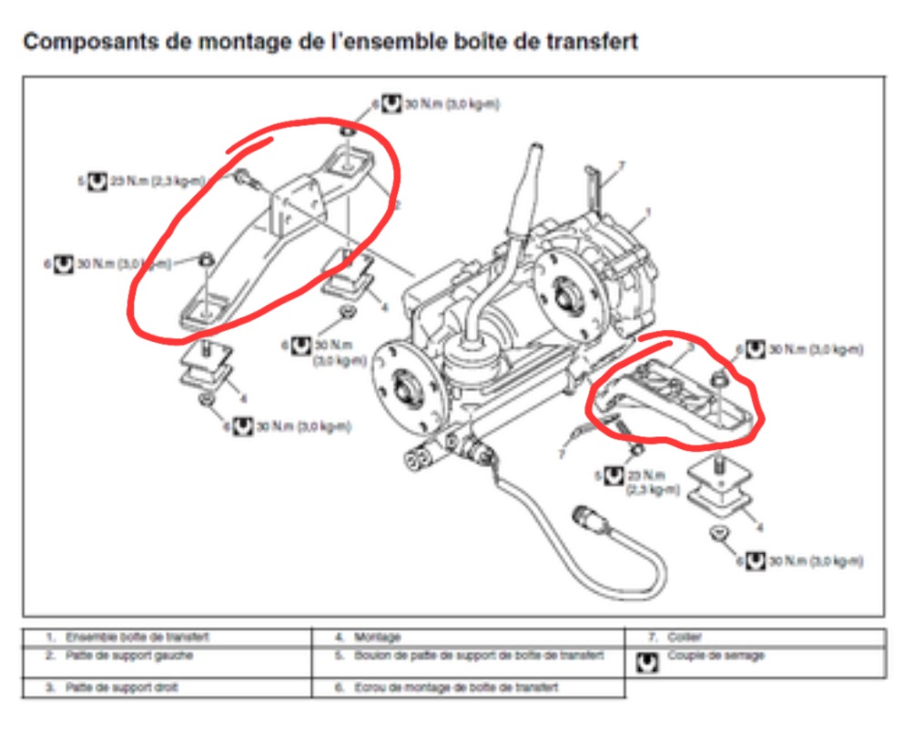 claquement sec  sous la voiture niveau passager uniquement au demarrage Scree163