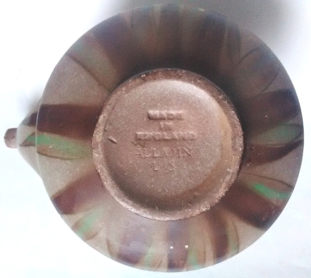 Art Deco Style Vase - Alladin - who is the maker - and when? All310