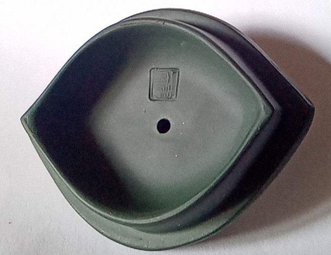 Teapot with Chinese characters stamps - Yixing, China Pot111