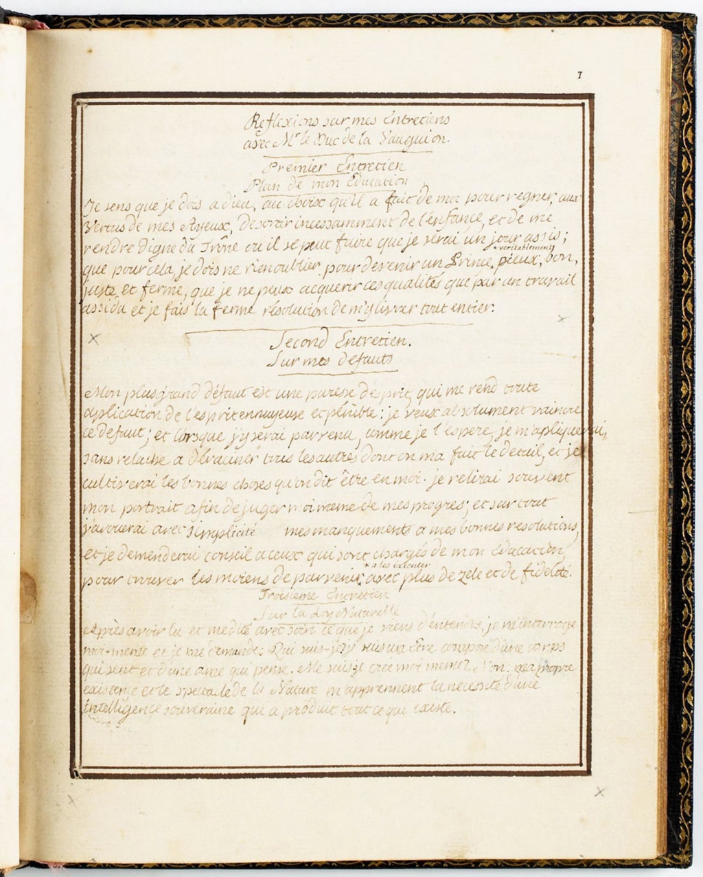 23 avril 1767: journal de Louis XVI Journa10