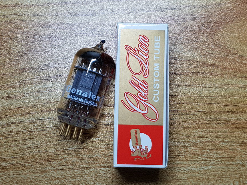 KT77, 12AX7 and 12AU7 Vacuum Tube - Gold Lion - Tungsol - Mullard (Sold) 20200612