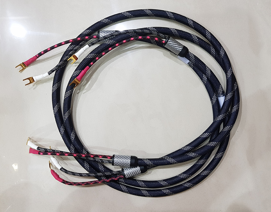 Genuine Furutech FS-a36 Custom Terminated 2 Meter Pair Speaker Cable Furute11