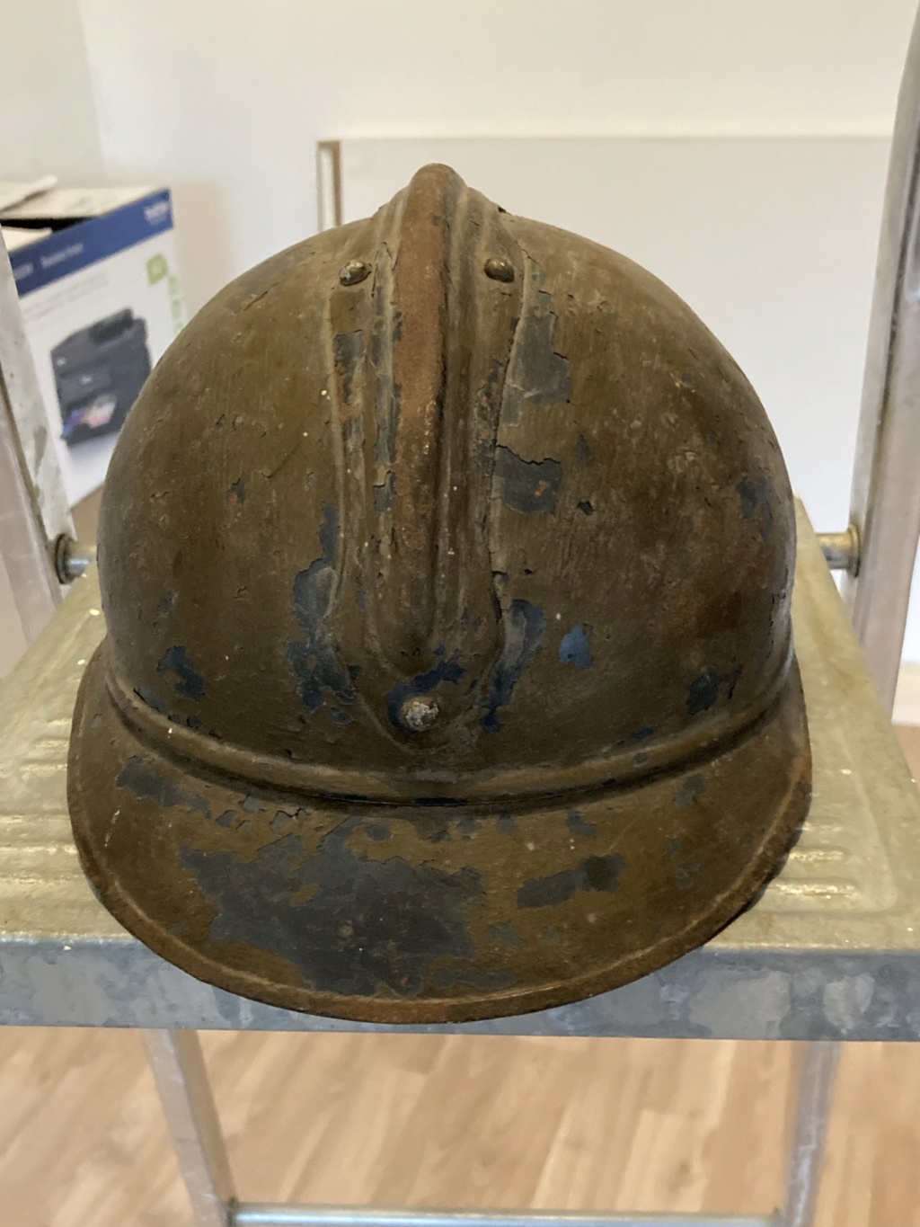 Casque Adrian modèle 1915 Infanterie reconditionné Af755910