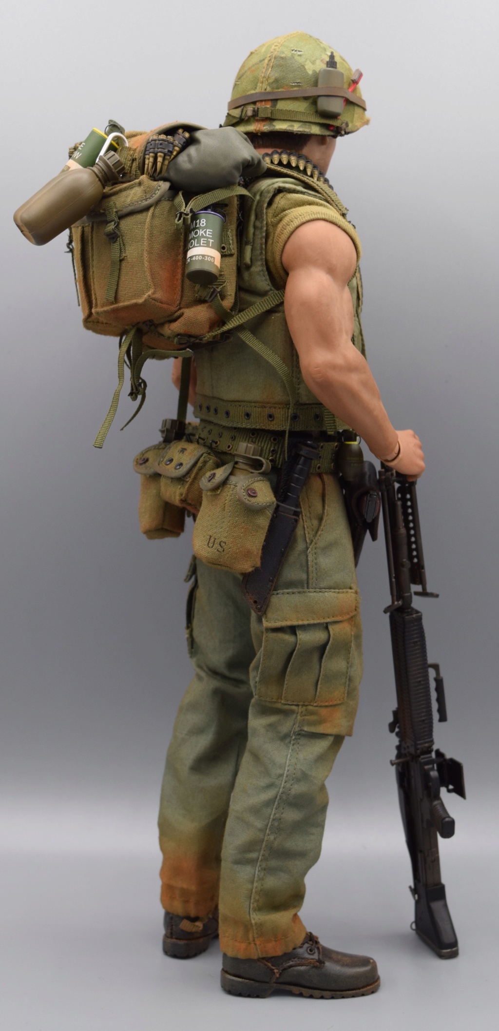 US Marine Machine Gunner, Vietnam  2740f410