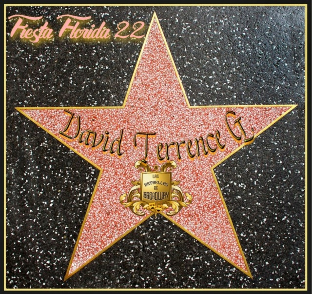 ⭐️⭐️⭐️ ALFOMBRA ROJA ⭐️⭐️⭐️  PASEO DE LAS ESTRELLAS DE BROADWAY DAVID TERRENCE GRANCHESTER ⭐️⭐️⭐️ Base110