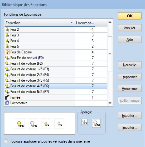 Gestion d'une réglette d'éclairage par TC Biblio10