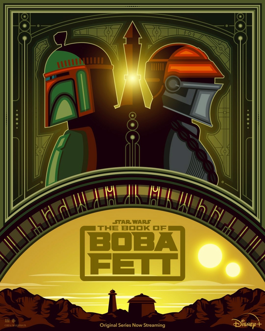 Star Wars Le Livre de Boba Fett - Les Artworks promo Poster11