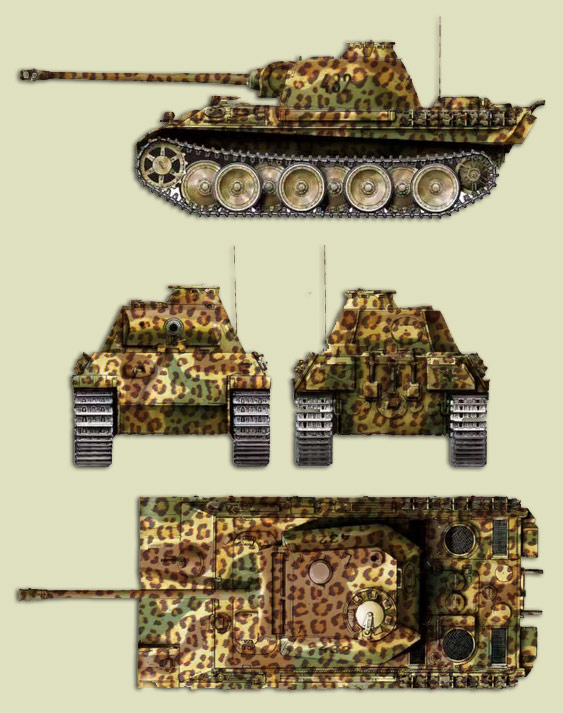Panther Ausf.G Dragon 1/35ième Ff10