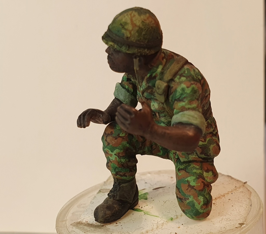 US Army ERDL green dominant Tarnmuster (Vietnam) 1:35 20221219