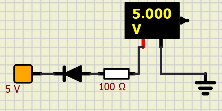 SimulIDE-1.0.0-RC1 Strange behavior of diode 1_0_0-12