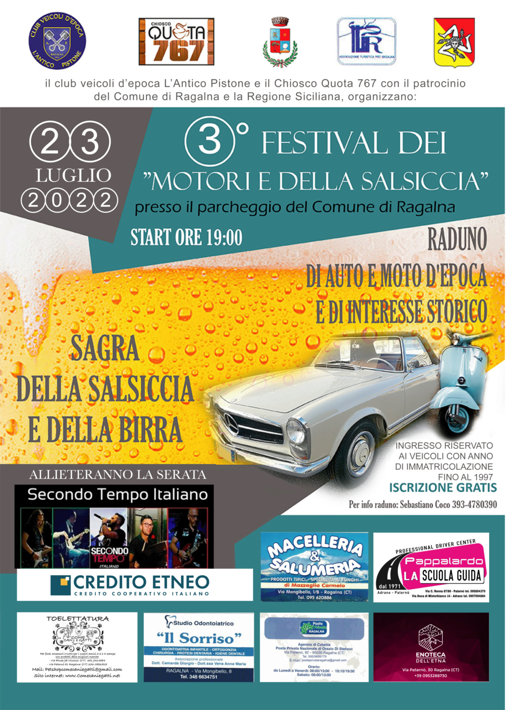 festival - III° Festival dei Motori e della Salsiccia Locand11