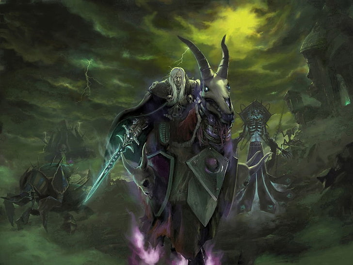 Hình ảnh - tiểu sử Arthas Menethil, Kỵ sĩ thần chết (Death Knight) A2fd8210