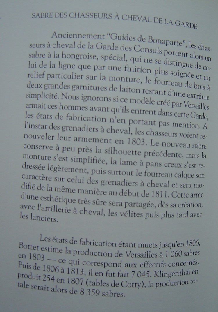 Sabre des Chasseurs de la Garde Impériale 2ème Modèle - Page 3 1afbee16