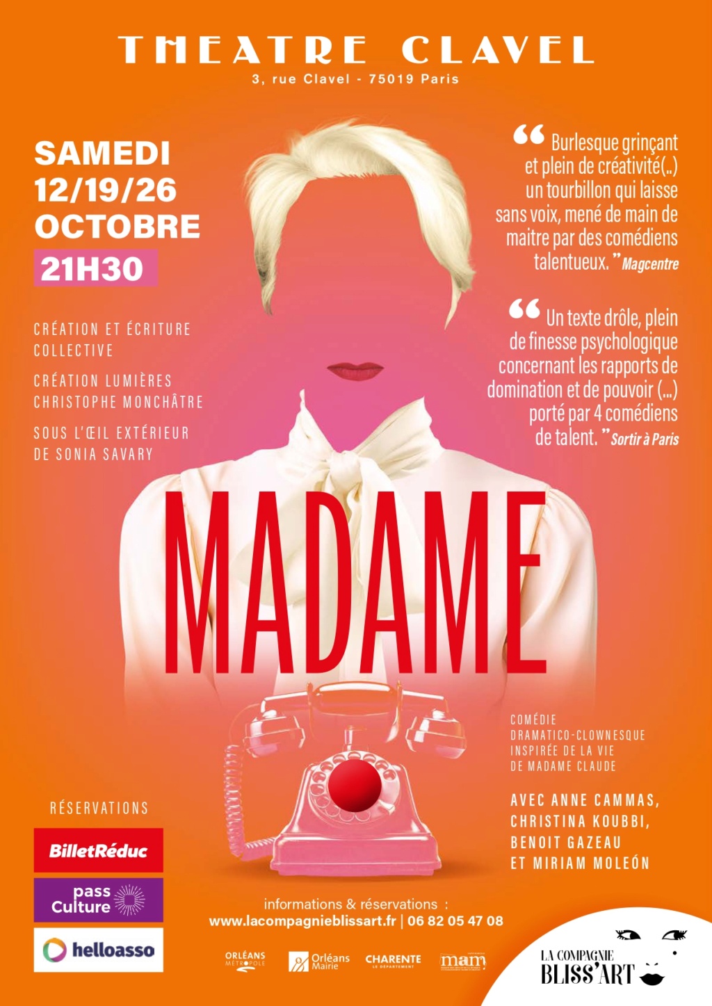 Madame, une pièce qui vaut le détour au Théâtre Clavel les 12, 19 et 26 octobre 2024 A4_mad10