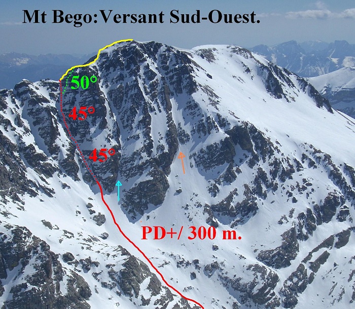 couloir au Géant des Merveilles Bego_c22