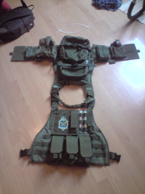 Plate carrier avec cummerband P0207017