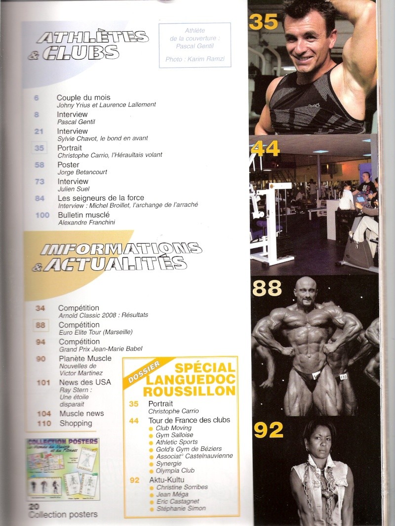 Le Monde du Muscle et du Fitness ( revue française ) - Page 5 Numeri13