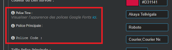 Nouveauté : Personnaliser les polices d'écriture de son forum avec les Google Fonts Poliii10