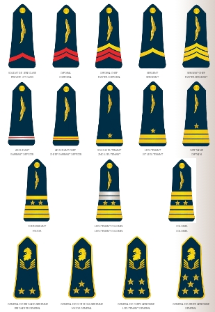 Insignes des grades des Forces Armées des Philippines Aa210