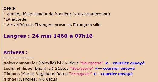obeluus [TOP]- dépassement frontière illégal + emménagement illégal  - Langres - le 24/05/1460  Preuv197
